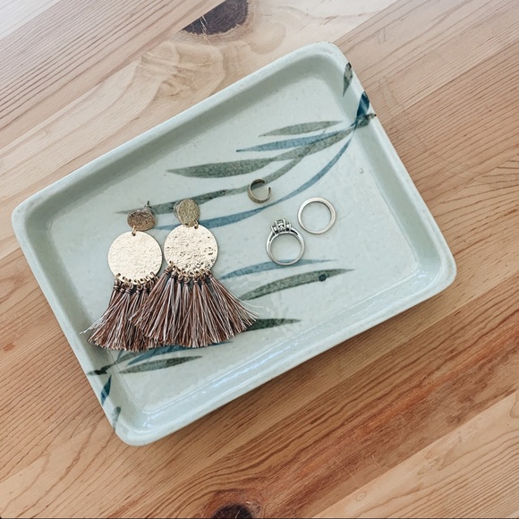 Vintage Other - Ceramic Jewlery Tray / Soap Tray Decor
